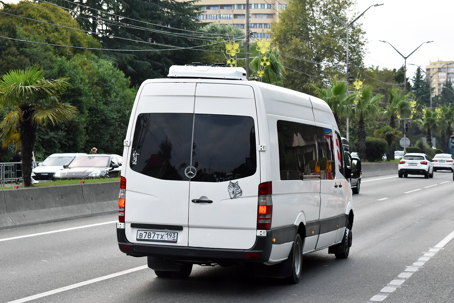 Краснодарский край, Луидор-223612 (MB Sprinter) № В 787 ТХ 193