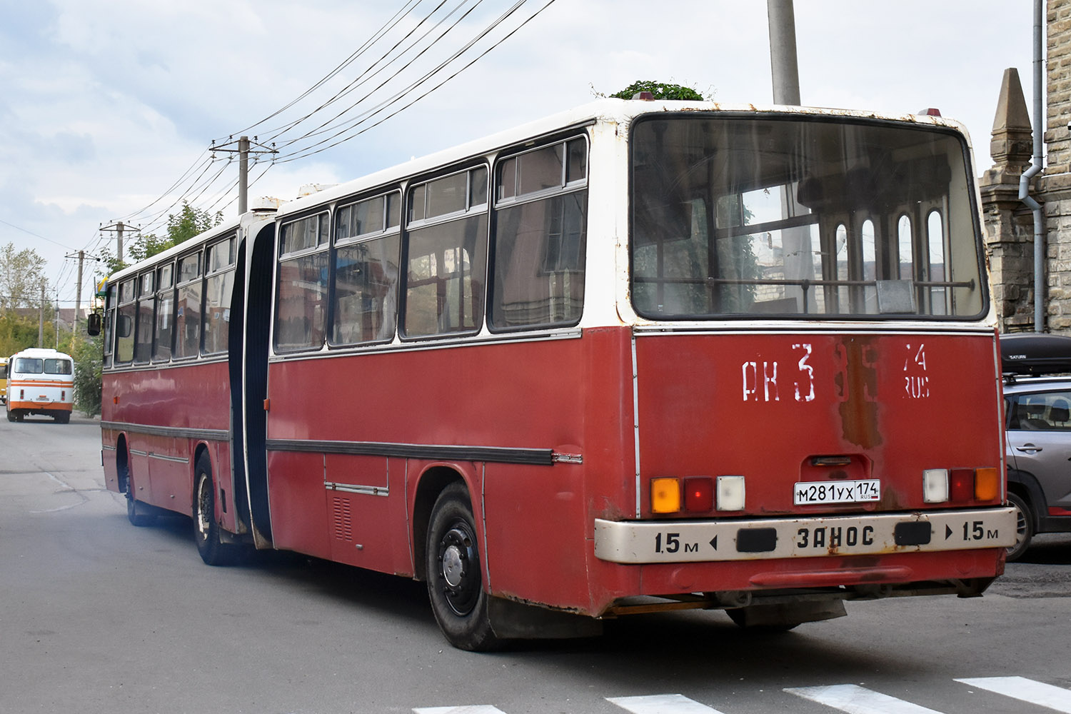 Челябинская область, Ikarus 280.08A № М 281 УХ 174