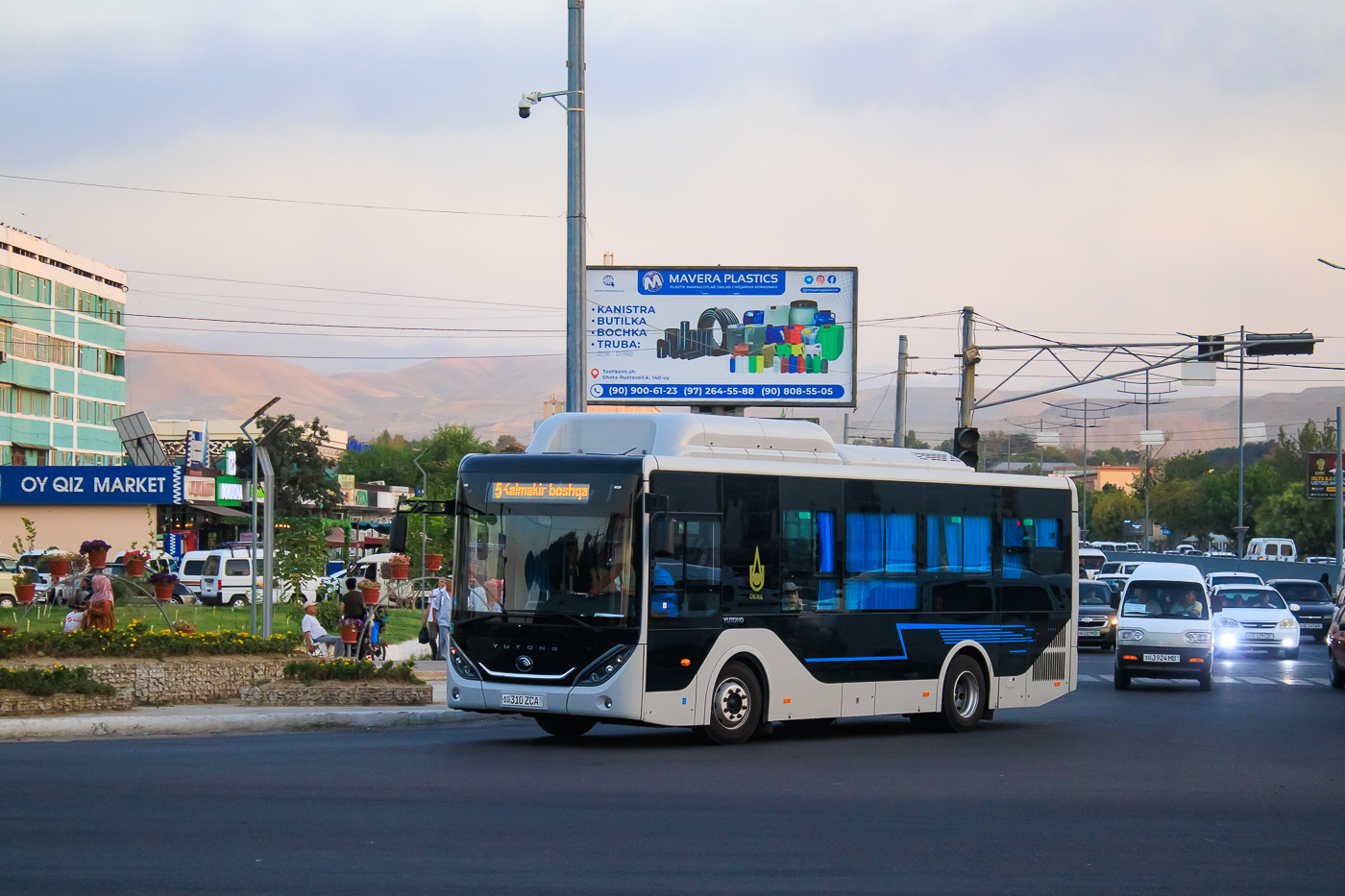 Узбекистан, Yutong ZK6890HGQ № 10 310 ZCA