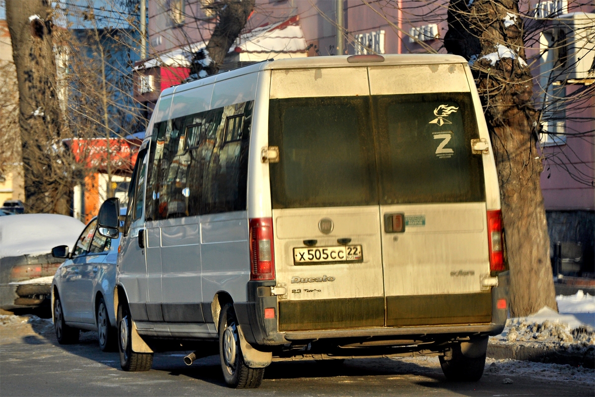 Алтайский край, FIAT Ducato [244] № X 505 CC 22