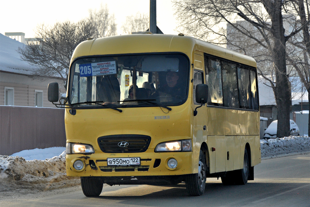 Алтайский край, Hyundai County LWB C12 (ТагАЗ) № В 950 МО 122