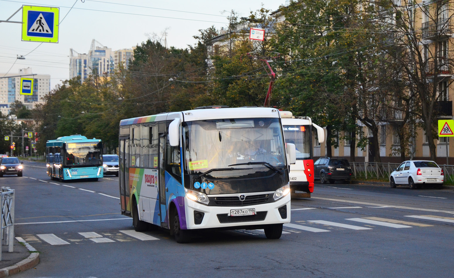 Санкт-Петербург, ПАЗ-320415-04 "Vector Next" № Т 287 КО 198