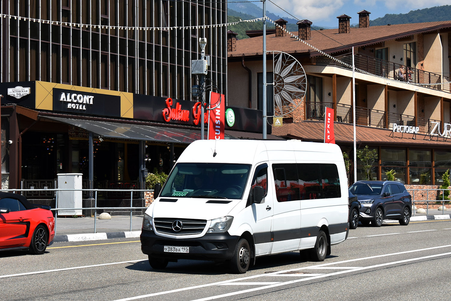 Краснодарский край, Луидор-22360C (MB Sprinter) № У 383 ВА 193