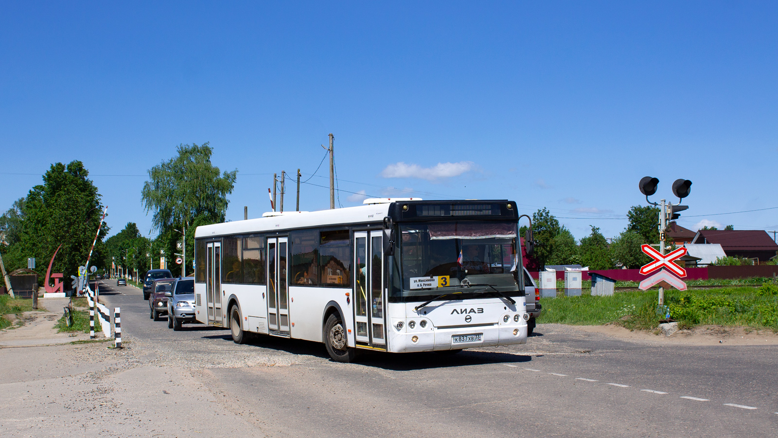 Владимирская область, ЛиАЗ-5292.22 (2-2-2) № К 837 ХВ 33