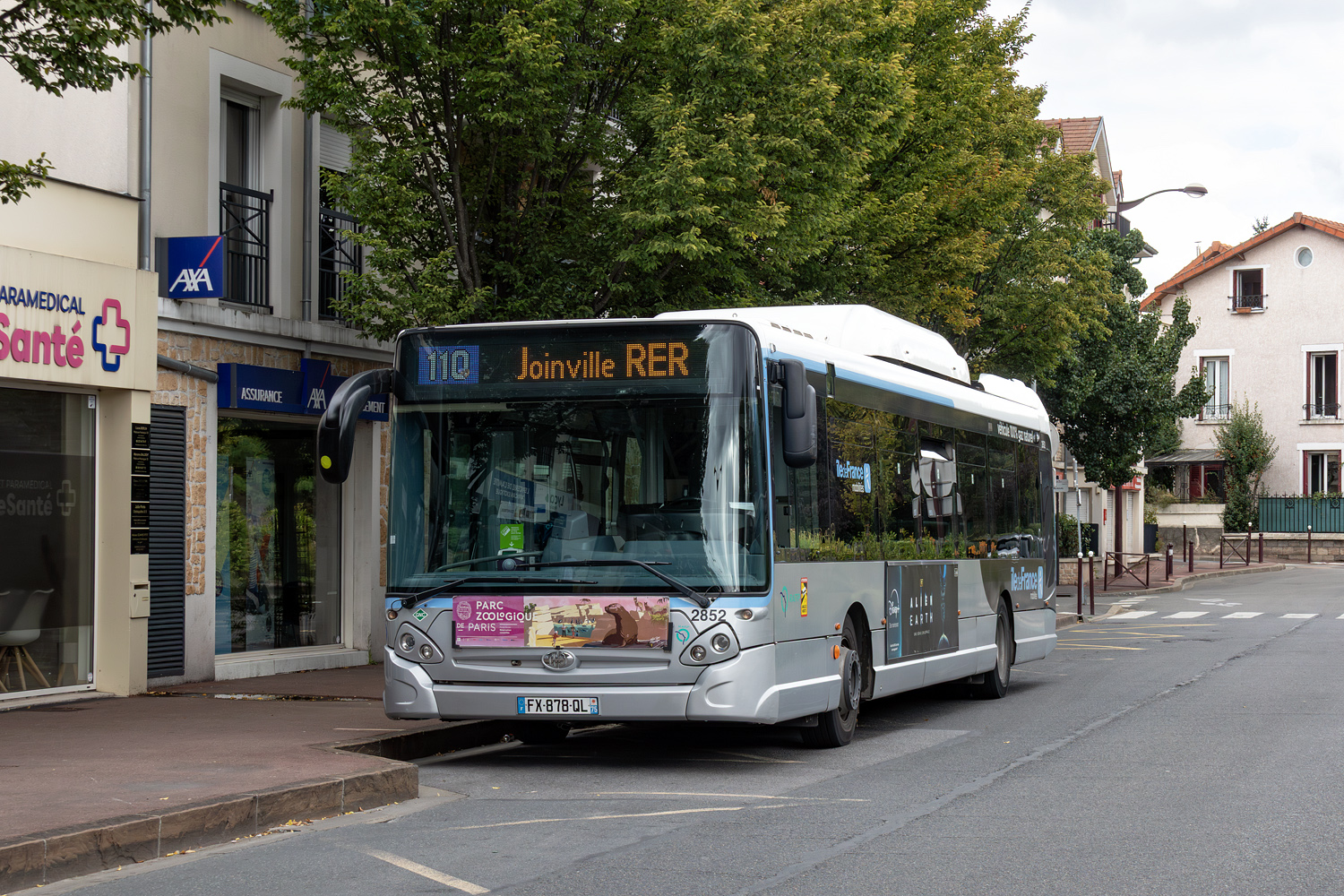 Франция, Heuliez GX337 CNG № 2852