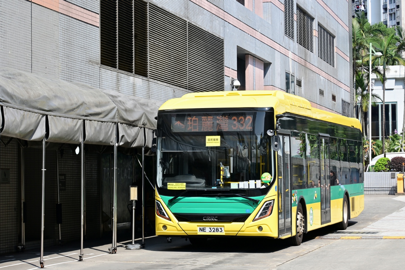 Hong Kong, CRRC TEG6125EUBEV01 č. NE 3283