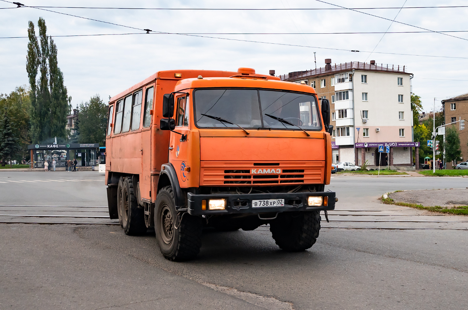 Башкортостан, НефАЗ-4208-03 № В 738 ХР 02