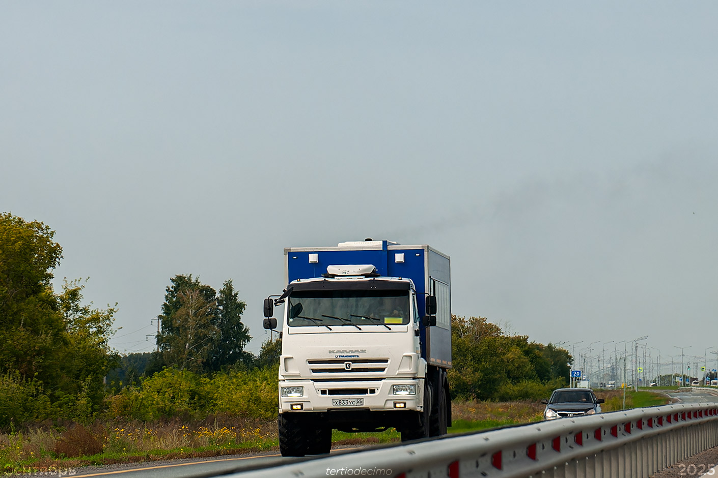 Омская область, ГИРД-5849* № Х 833 УС 55