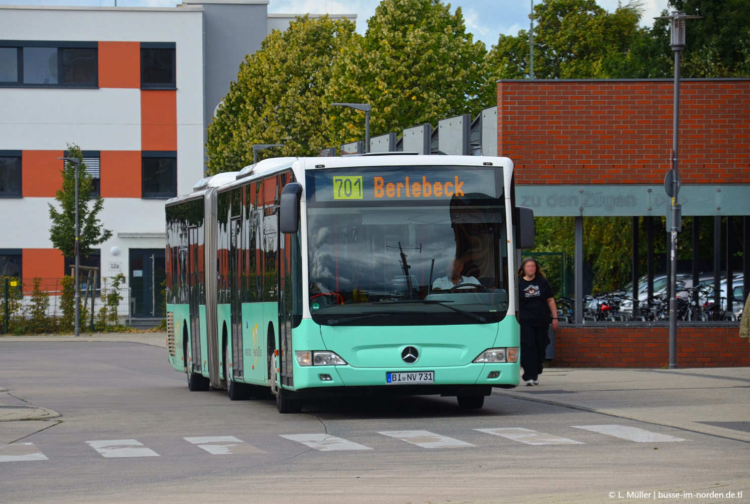 Северный Рейн-Вестфалия, Mercedes-Benz O530G Citaro facelift G № BI-NV 731