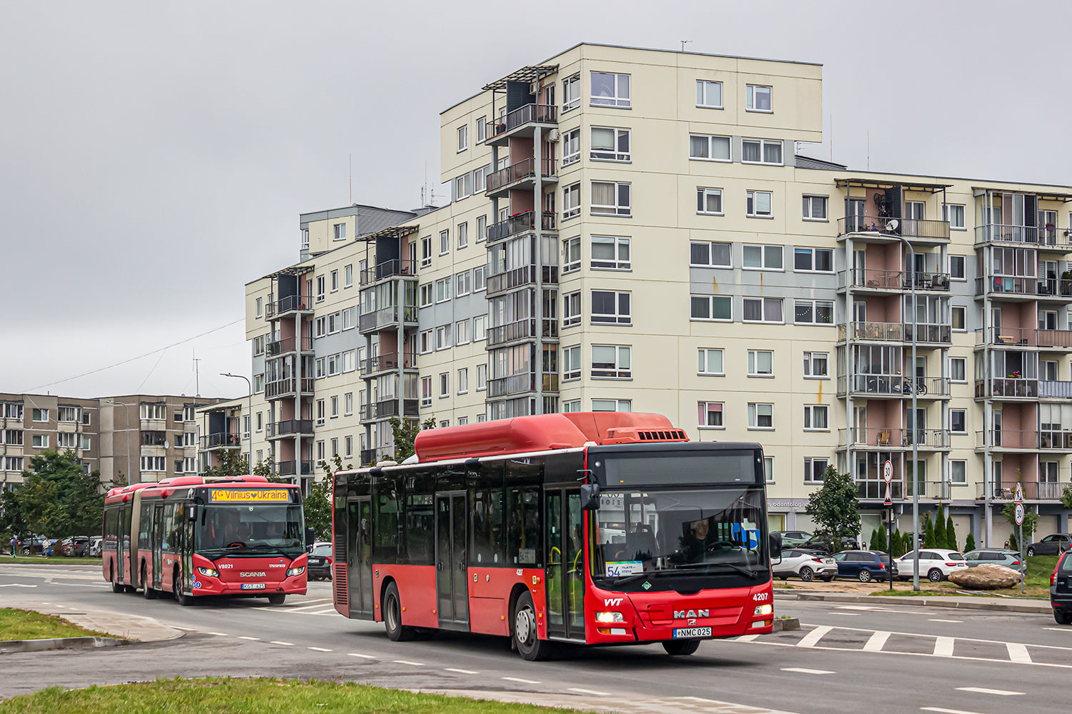 Литва, MAN A21 Lion's City NL313 CNG № 4207