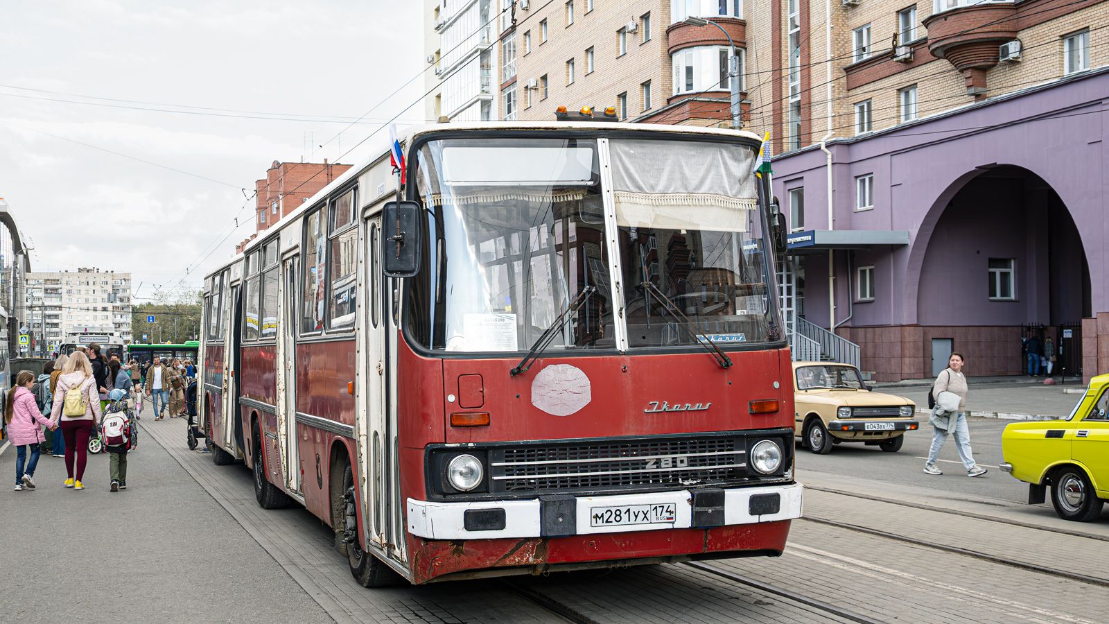 Челябинская область, Ikarus 280.08A № М 281 УХ 174; Челябинская область — ЧелТранспортФест 2025