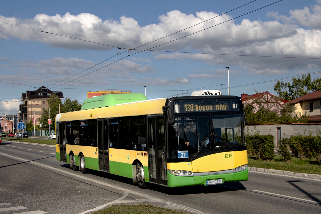Словакия, Solaris Urbino III 15 CNG № 1218