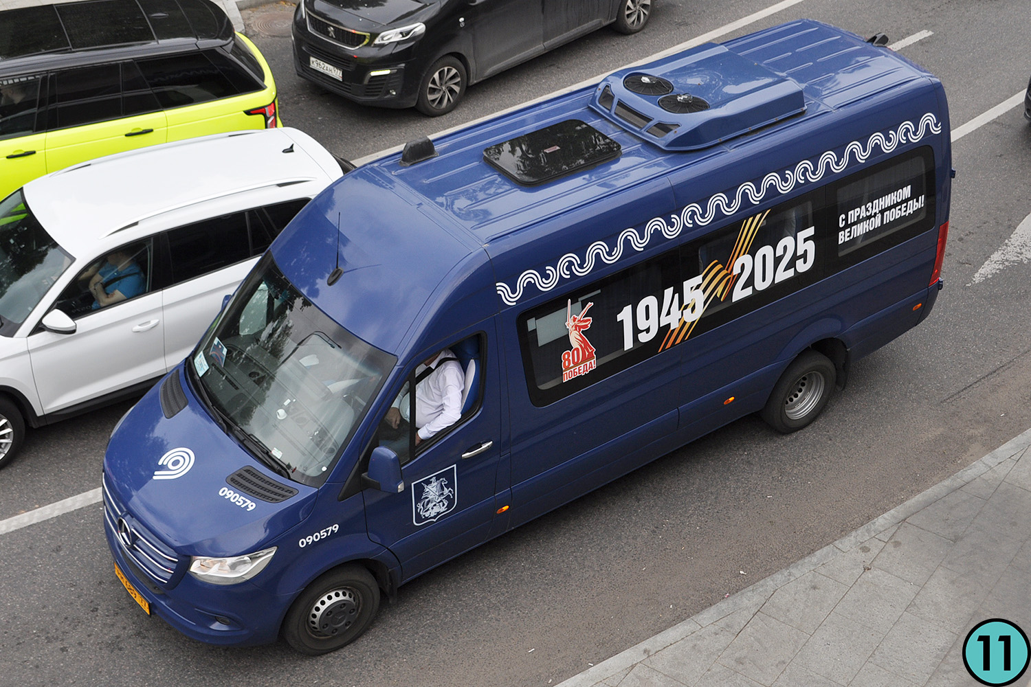 Москва, Луидор-223621 (MB Sprinter) № 090579