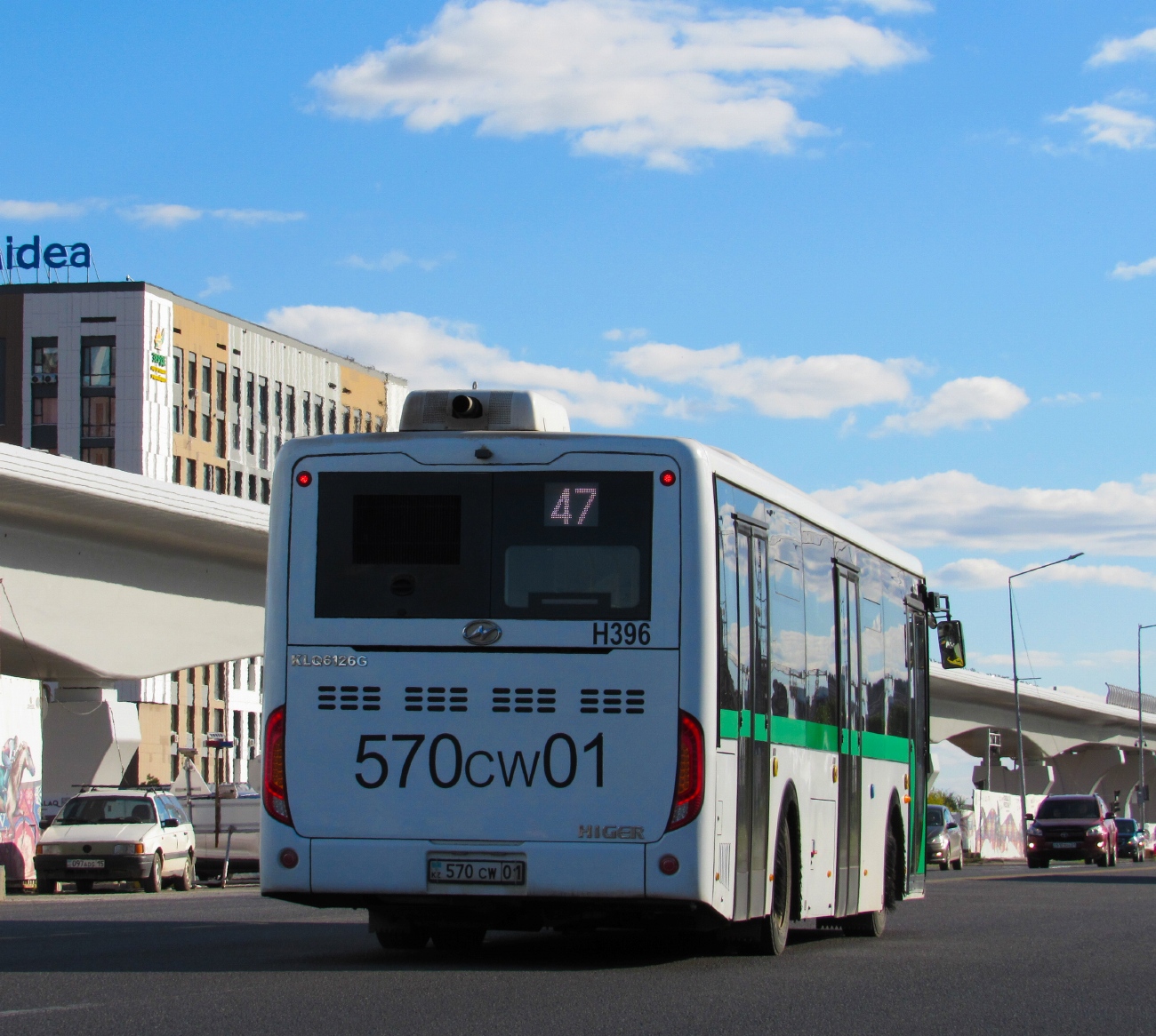 Астана, Higer KLQ6126G № H396
