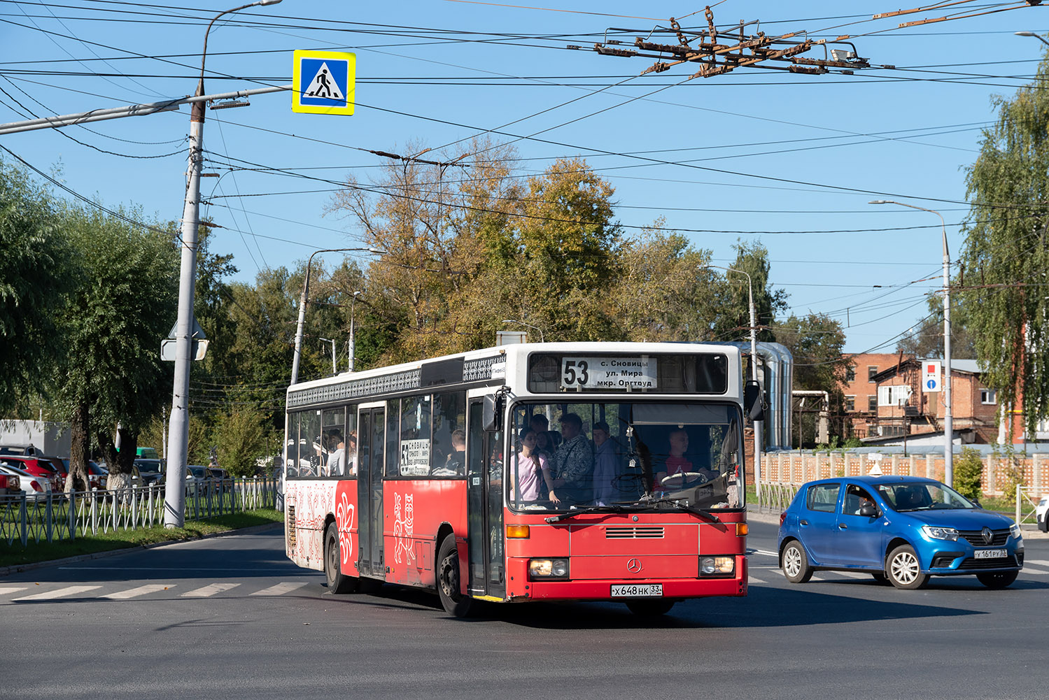 Владимирская область, Mercedes-Benz O405N № Х 648 НК 33
