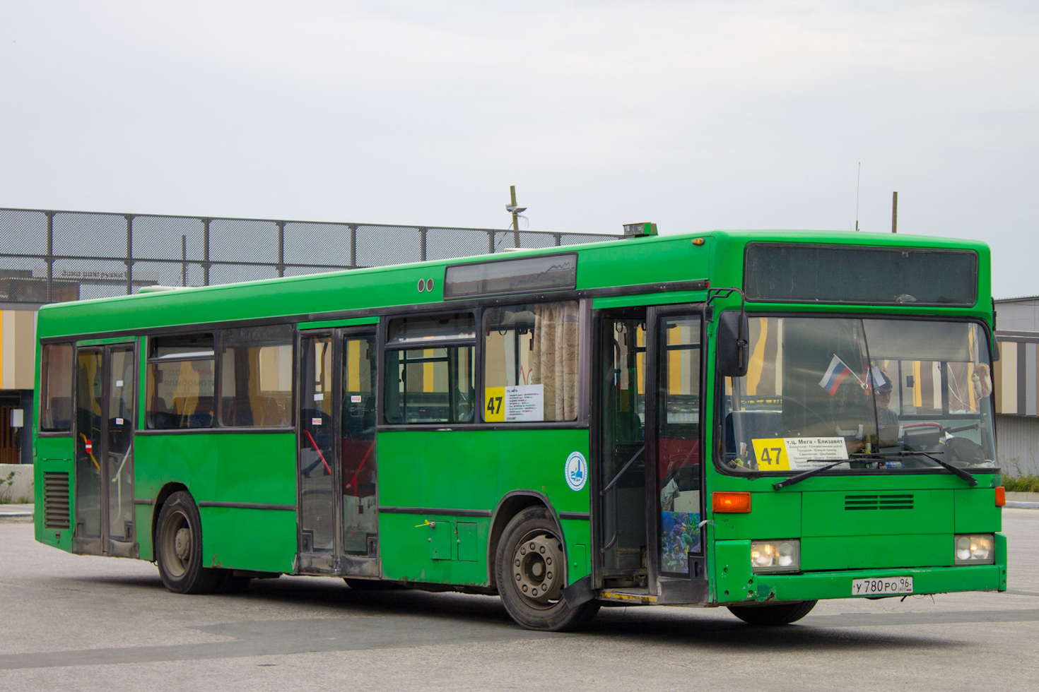 Свердловская область, Mercedes-Benz O405N № У 780 РО 96