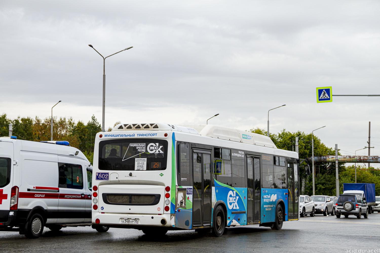 Омская область, НефАЗ-5299-30-56 № 802