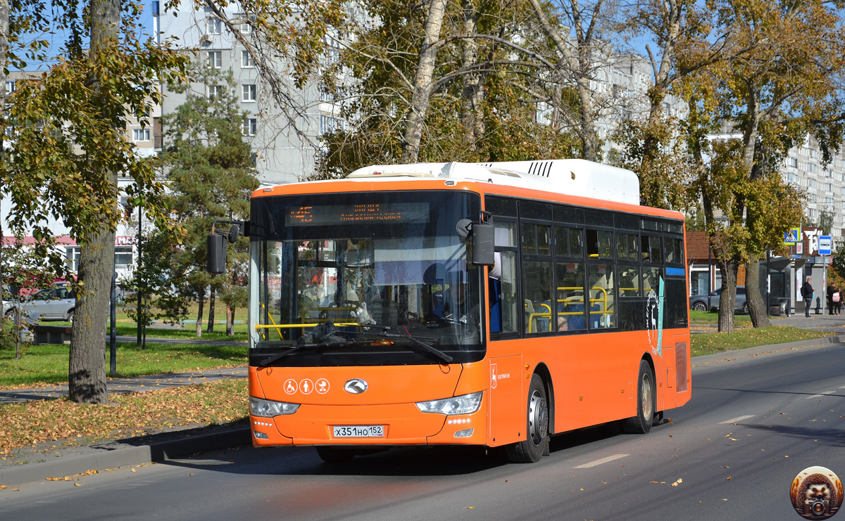 Нижегородская область, King Long XMQ6106G № Х 351 НО 152