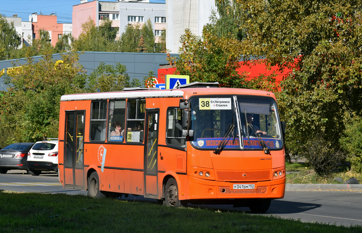 Нижегородская область, ПАЗ-320414-05 "Вектор" № Р 341 ВМ 152