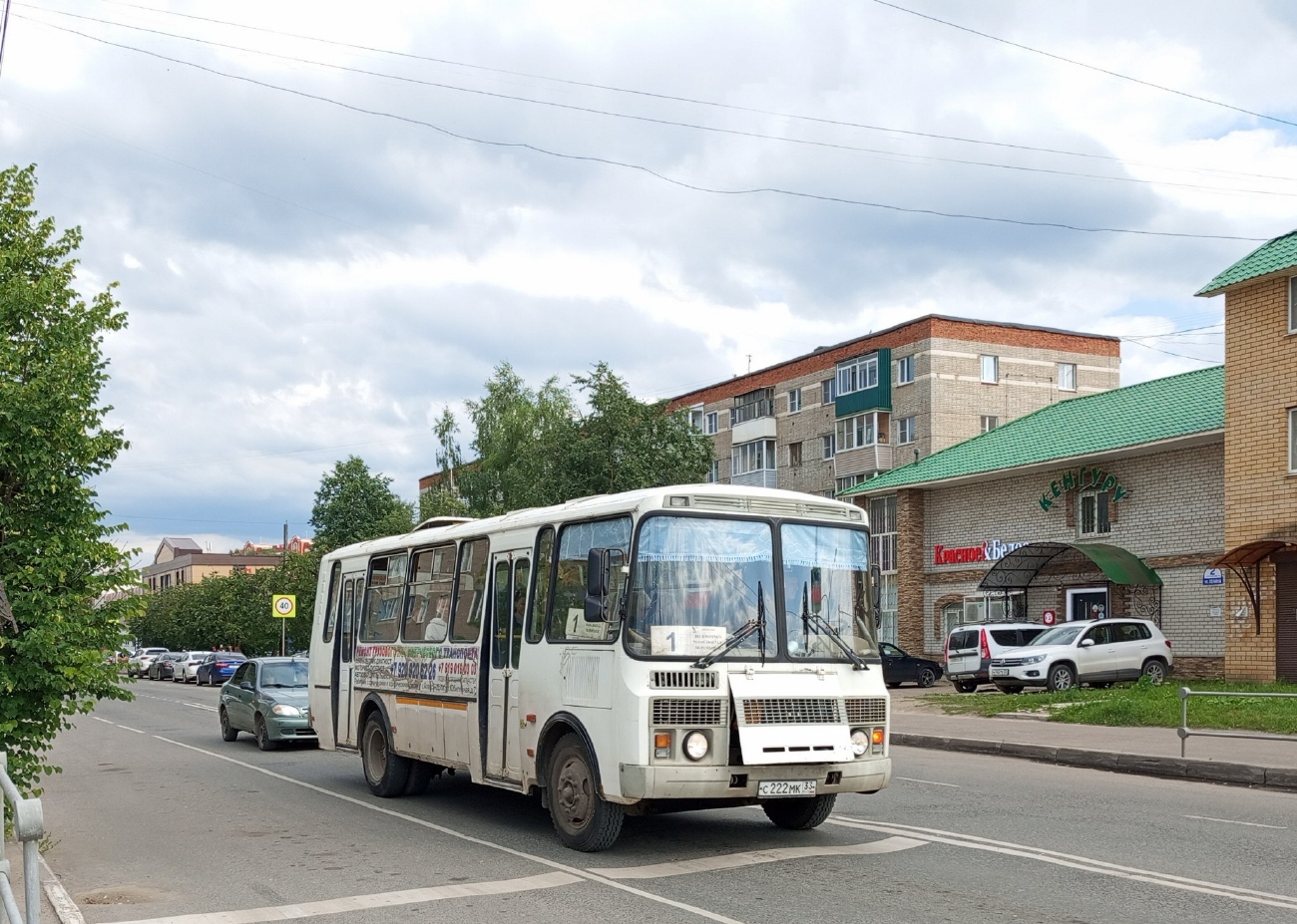 Владимирская область, ПАЗ-4234 № С 222 МК 33