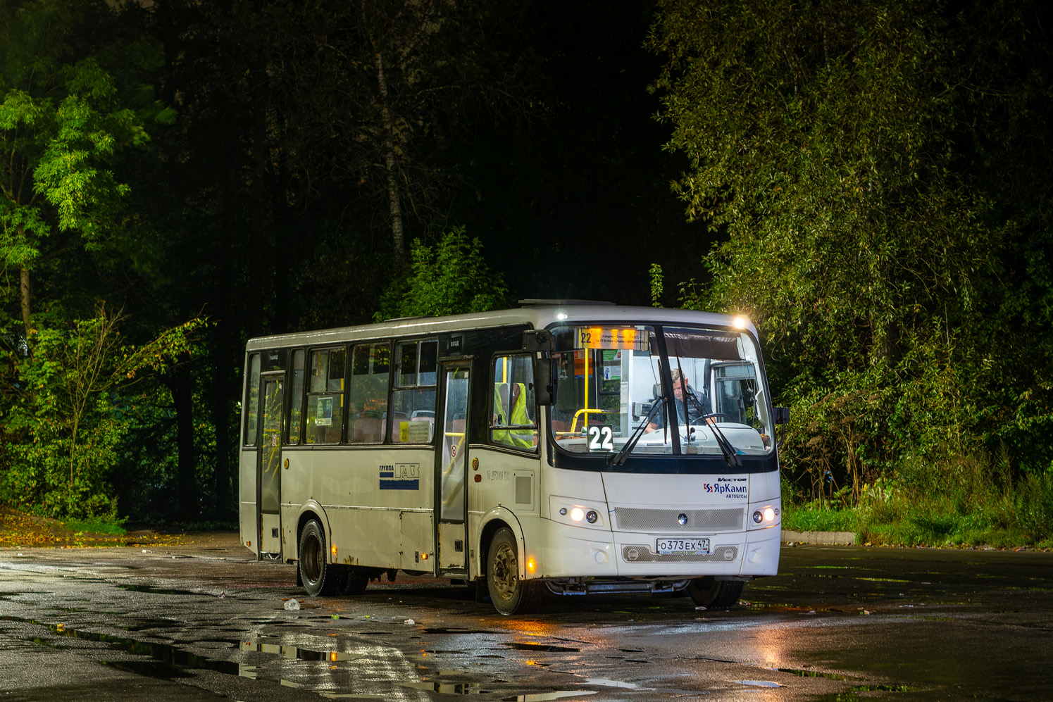 Ленинградская область, ПАЗ-320412-05 "Вектор" № О 373 ЕХ 47