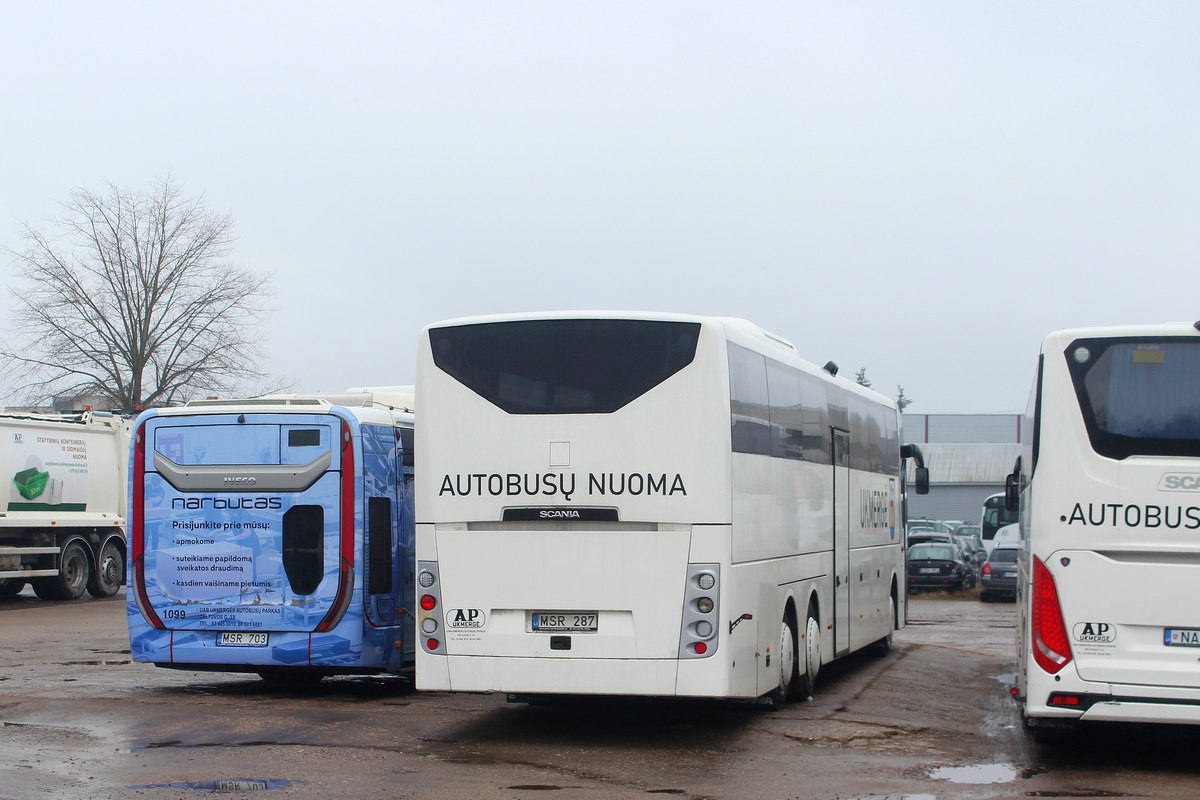 Литва, Scania OmniExpress 360 № MSR 287