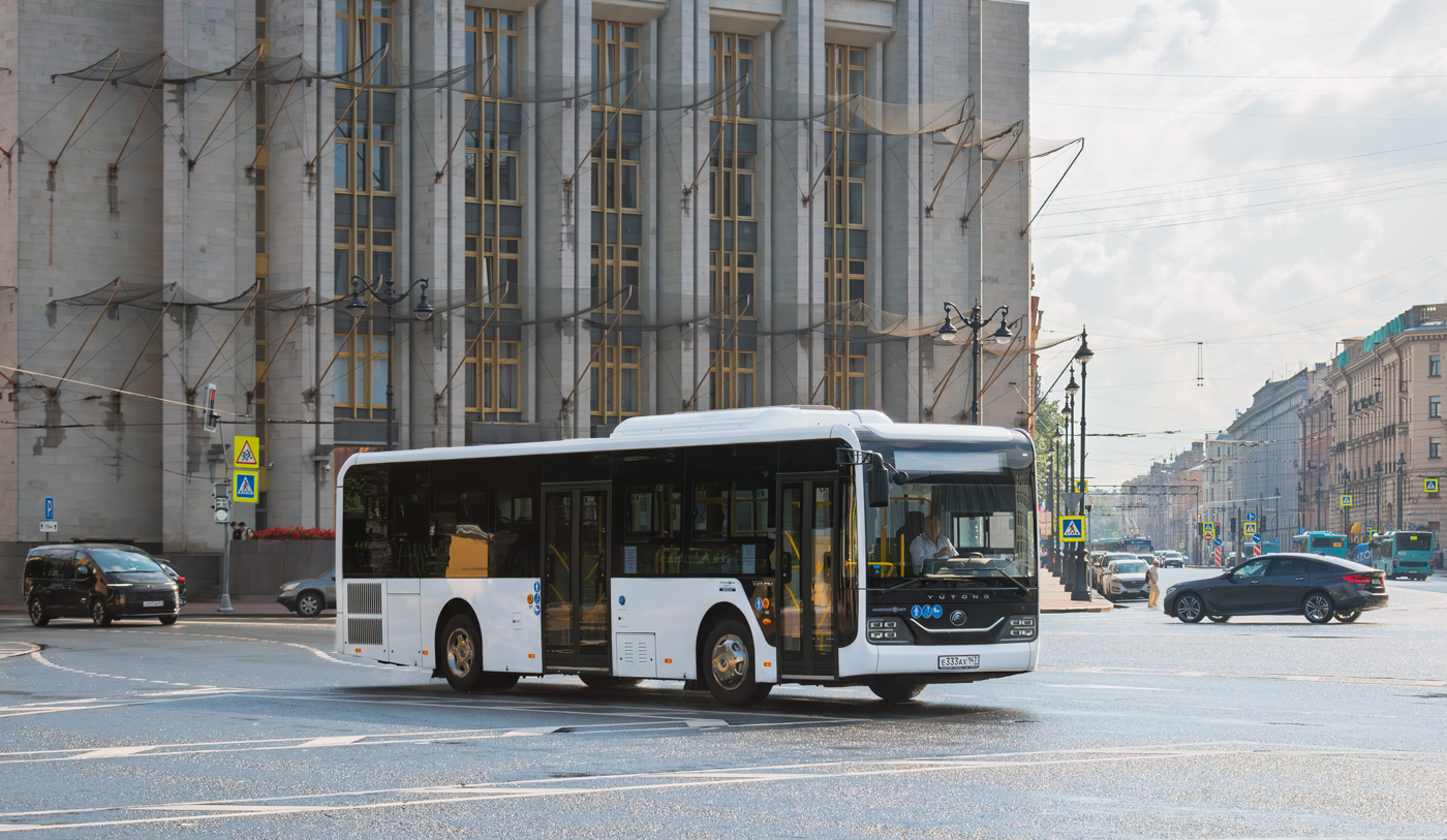 Ленинградская область, Yutong ZK6116HG № Е 333 АХ 147