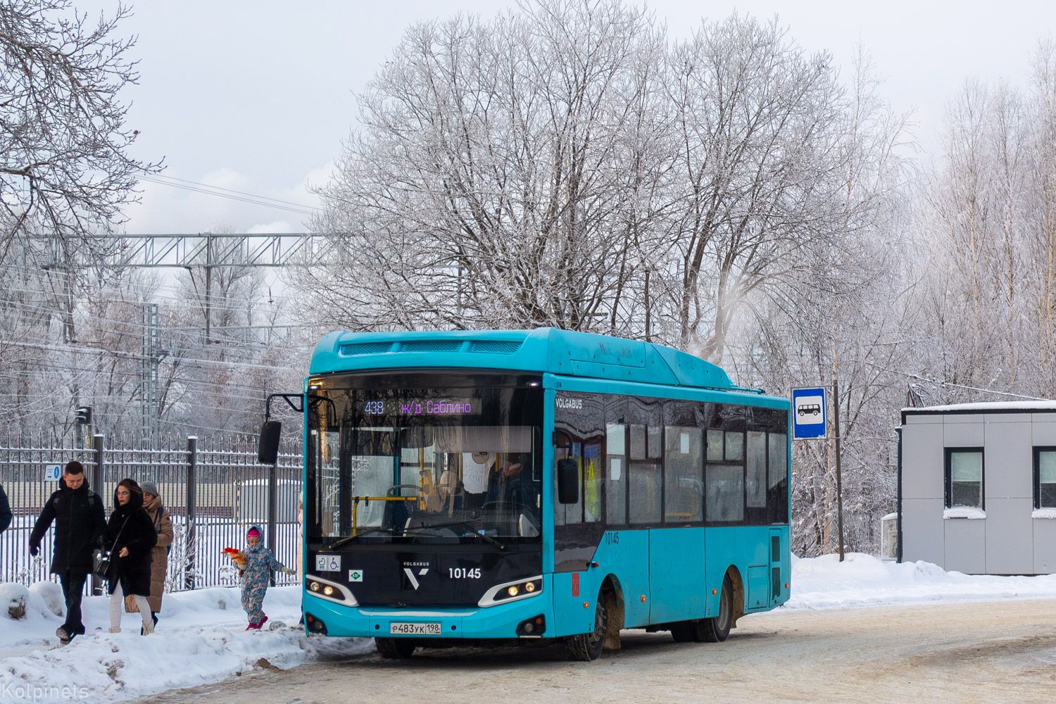 Санкт-Петербург, Volgabus-4298.G4 (CNG) № 10145