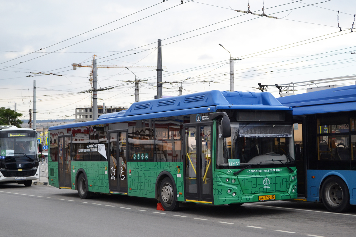 Севастополь, ЛиАЗ-5292.67 (CNG) № АА 340 92