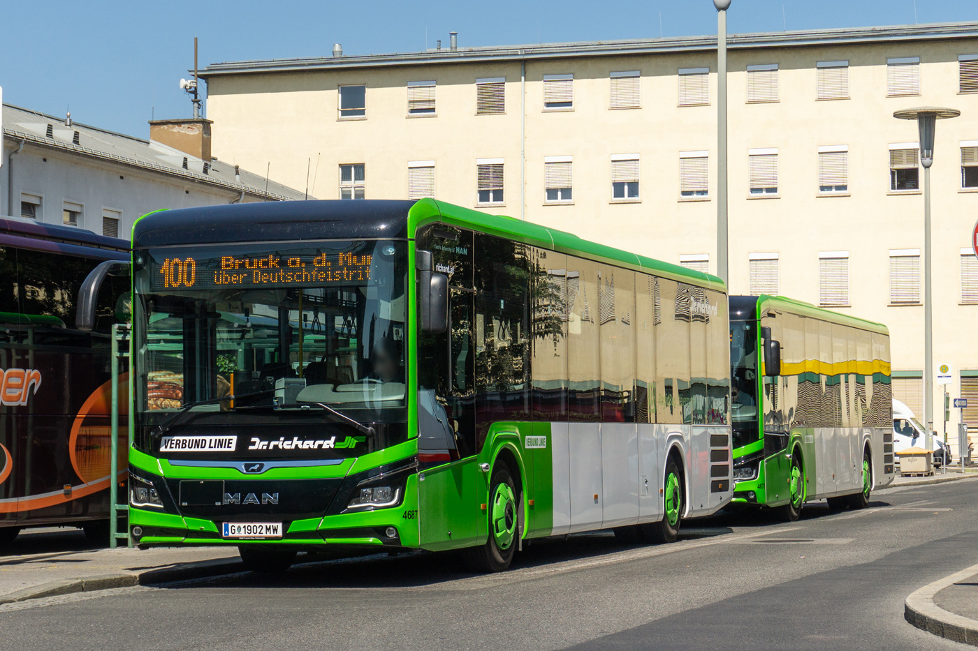 Австрия, MAN 42C Lion's Intercity LE 12 LEÜ**0 № 4687
