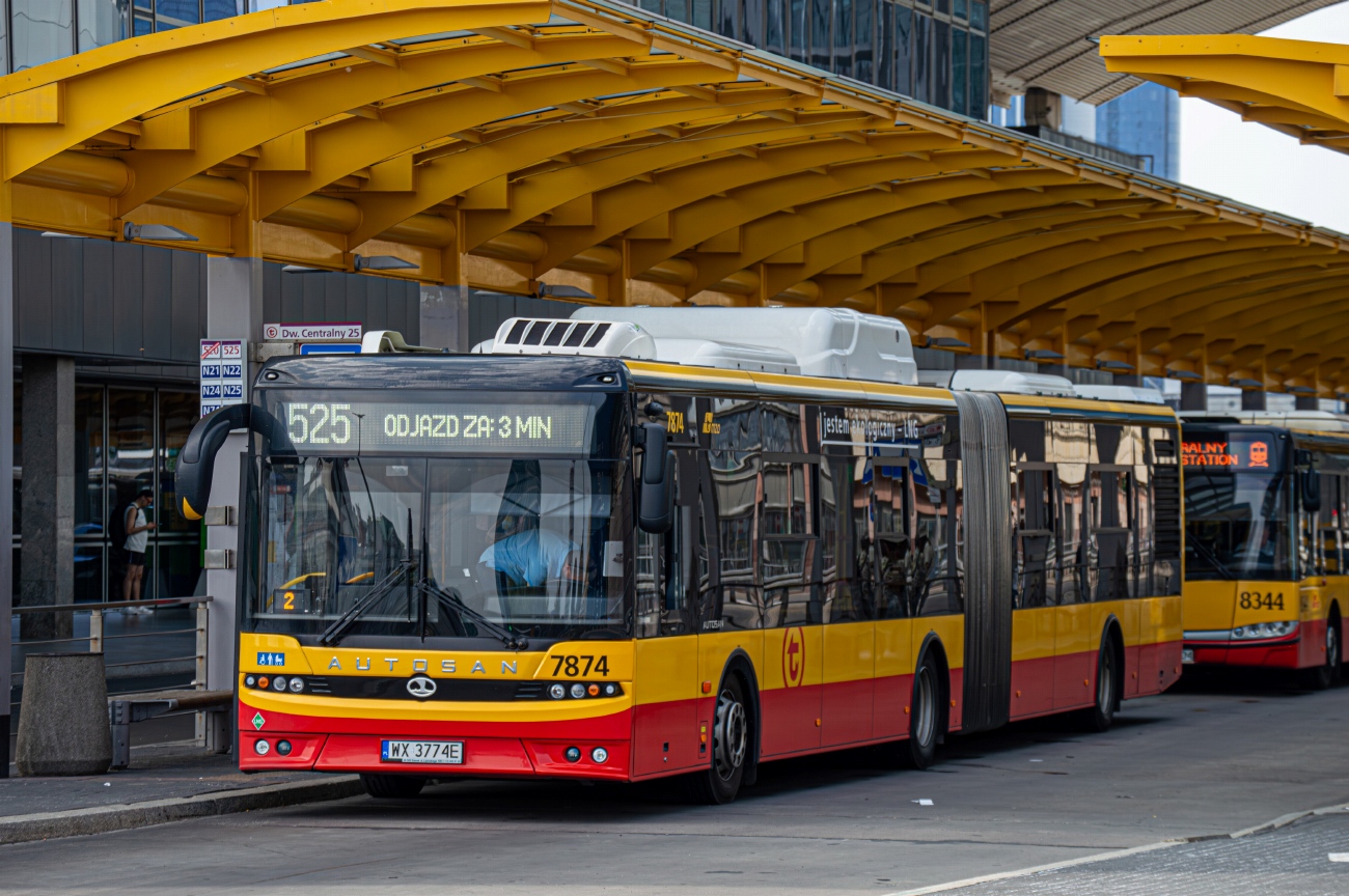 Польша, Autosan SanCity M18LF LNG № 7874