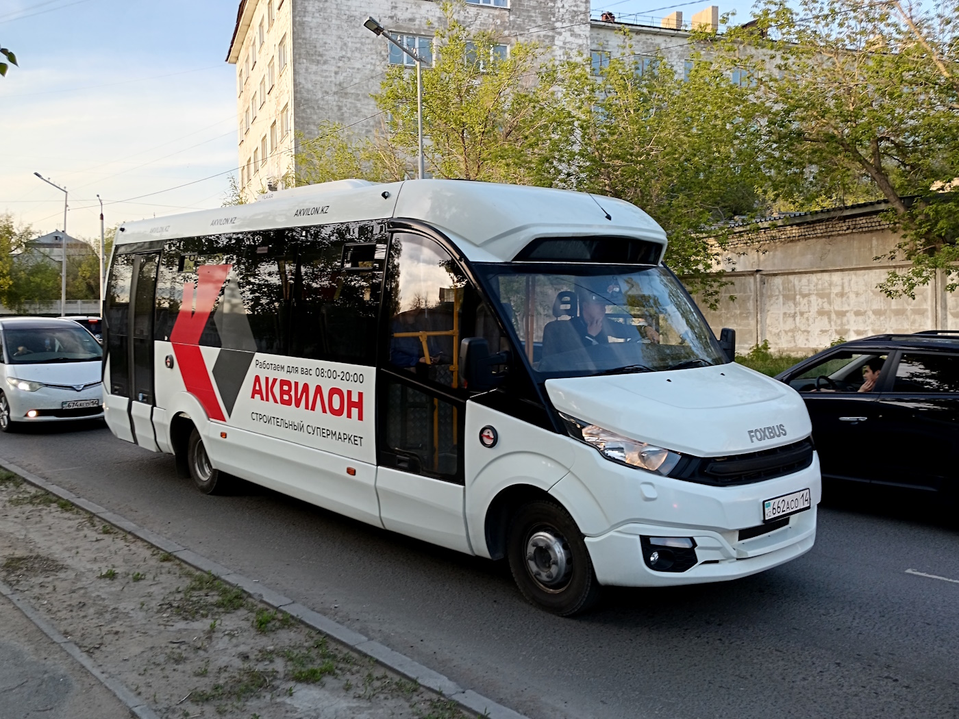 Павлодарская область, FoxBus 6241 № 662 ACO 14