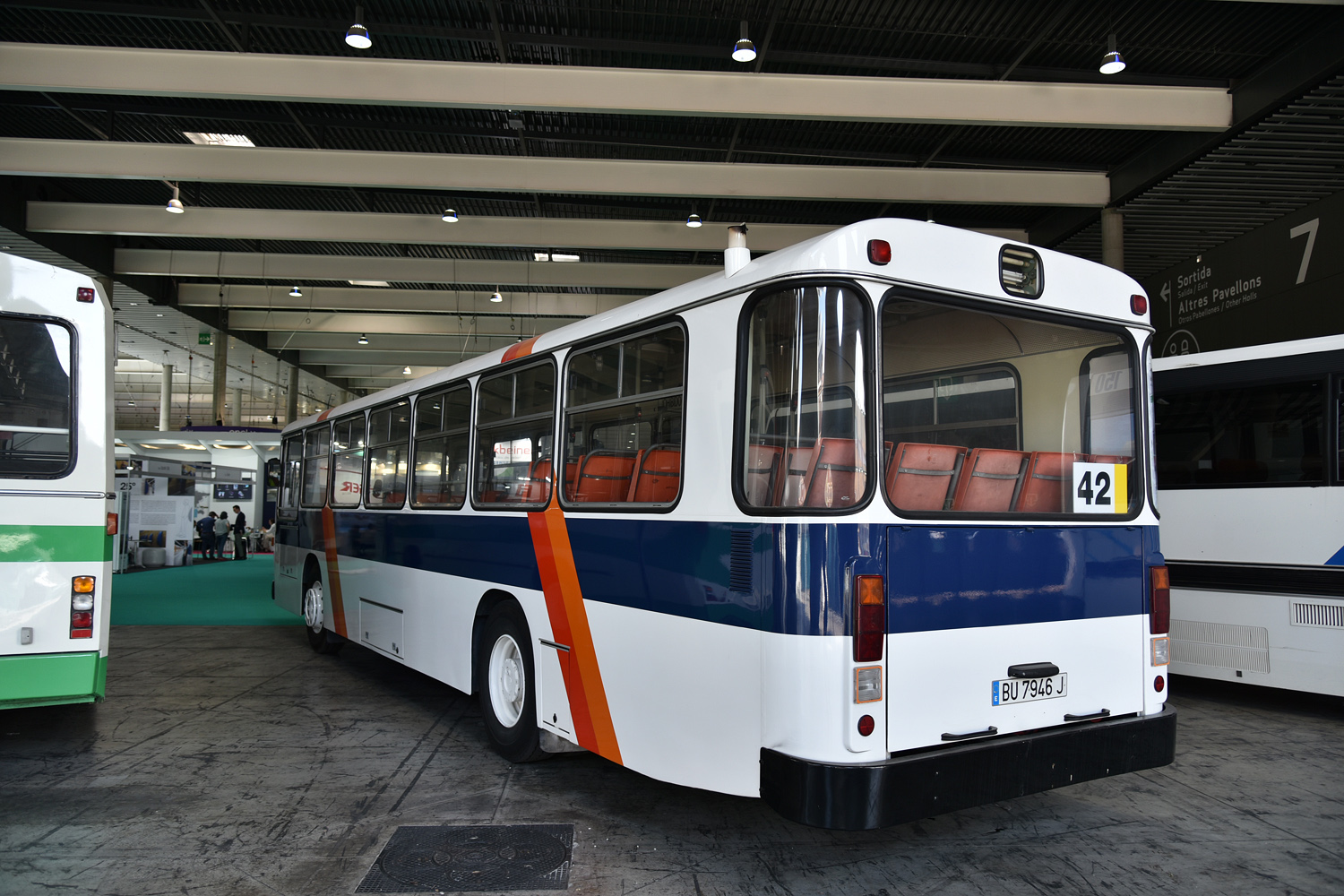 Испания, ENASA № BU 7946 J; Испания — UITP Barcelona 2023