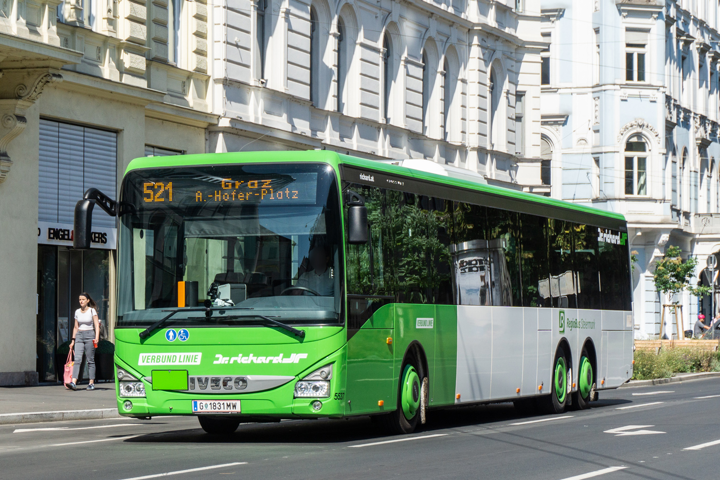 Австрия, IVECO Crossway LE LINE 14.5M № 5537