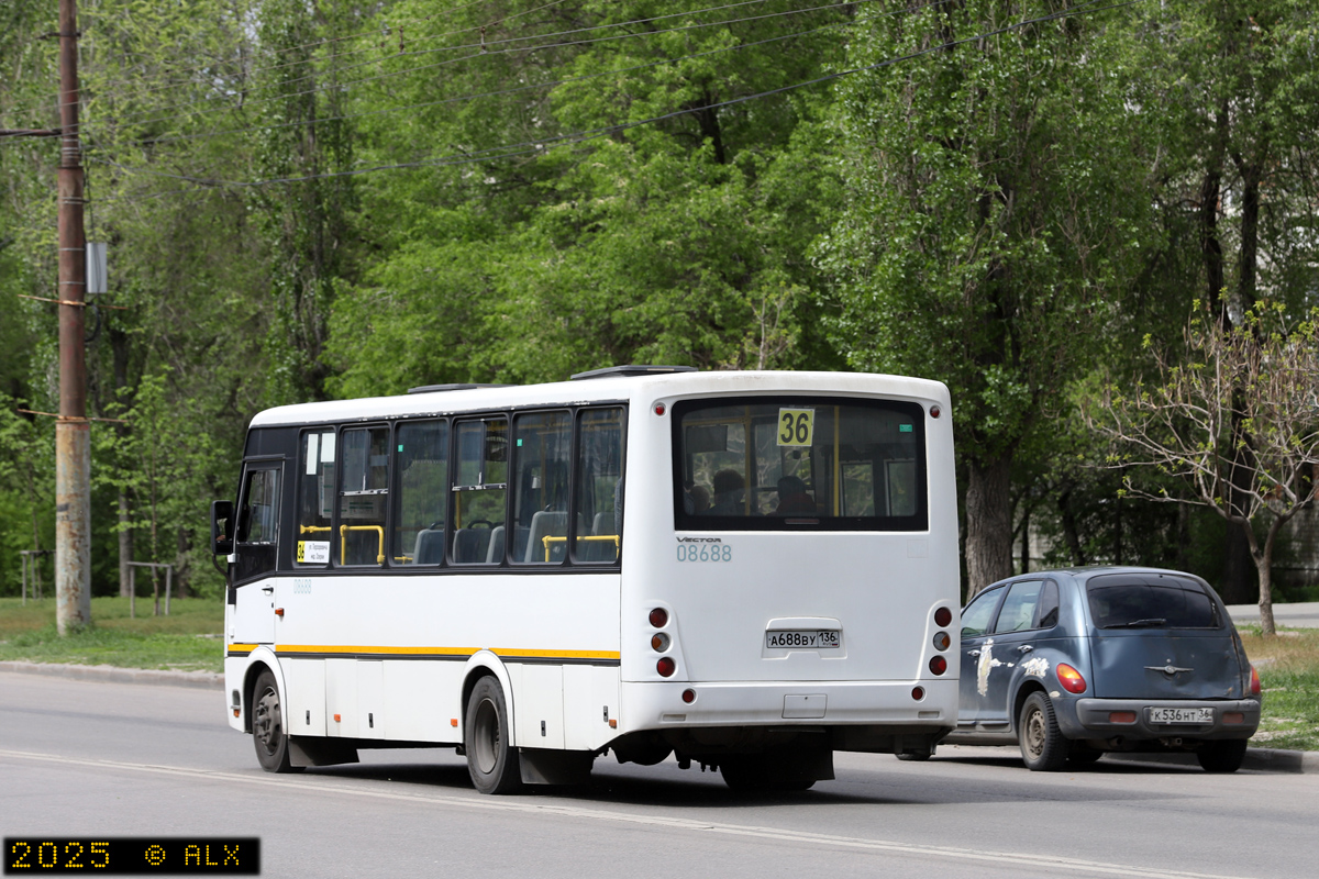 Воронежская область, ПАЗ-320414-14 "Вектор" № 08688