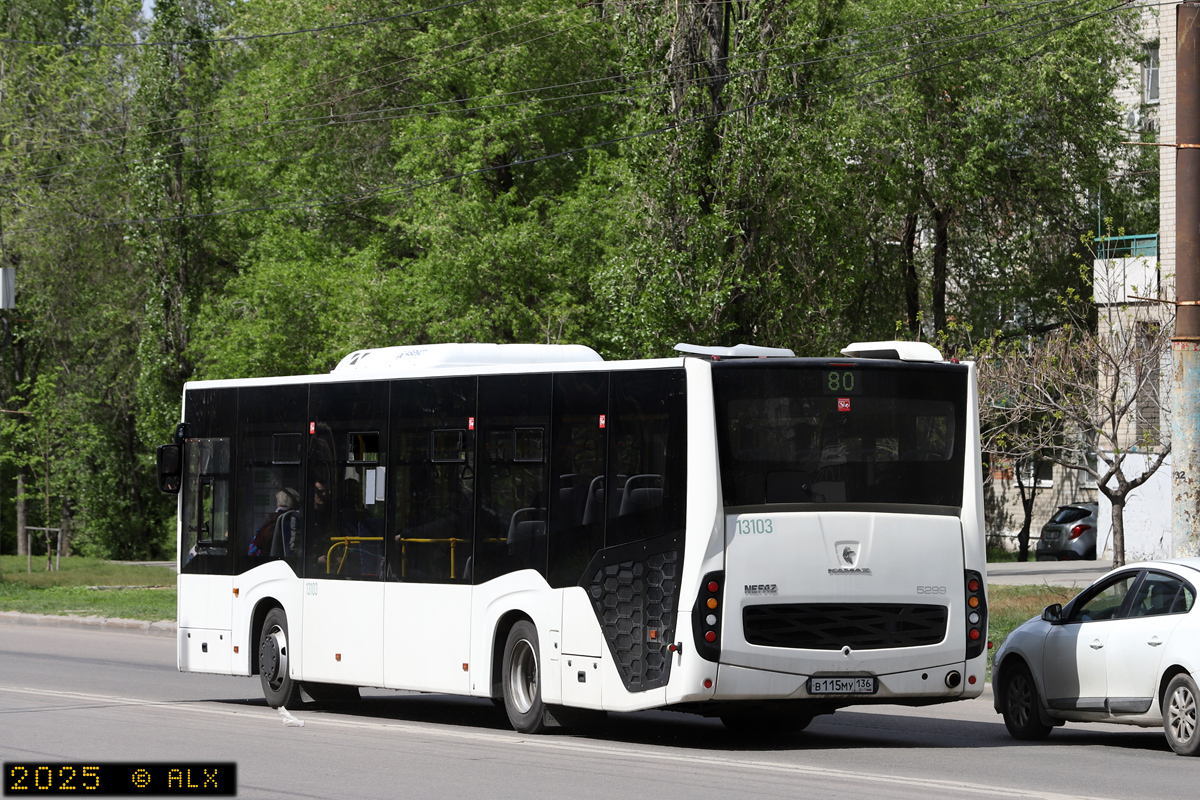 Воронежская область, НефАЗ-5299-30-52 № 13103