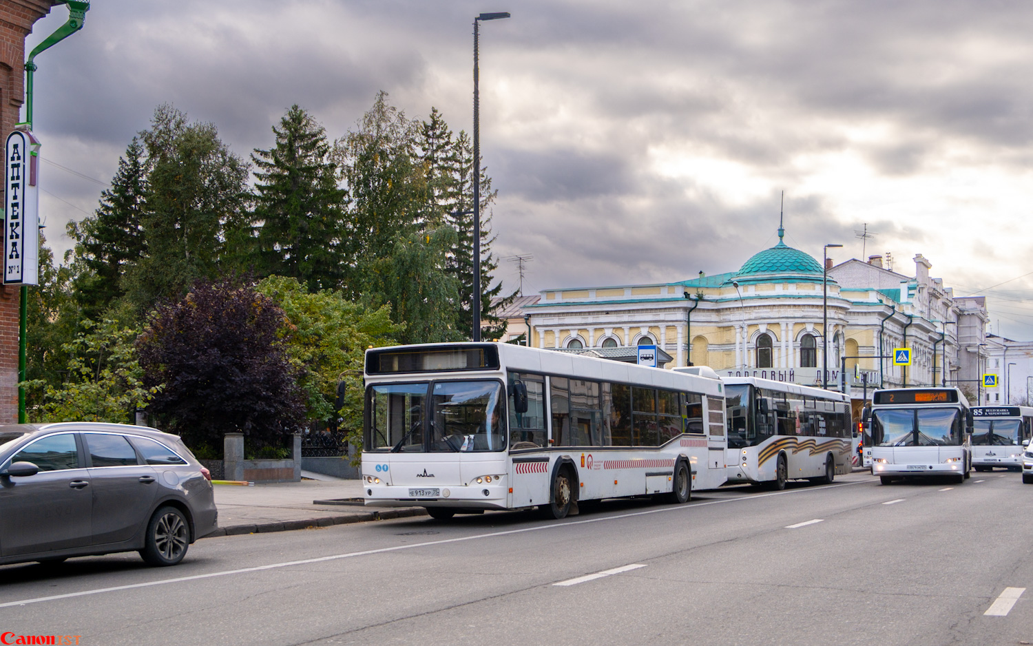 Красноярский край, МАЗ-103.469 № Е 913 УР 35; Красноярский край, НефАЗ-52994-40-42 № Т 986 СА 124; Красноярский край, МАЗ-103.469 № О 869 ОМ 124
