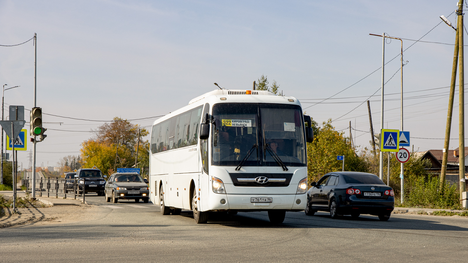 Свердловская область, Hyundai Universe Xpress Noble № У 761 ТА 96