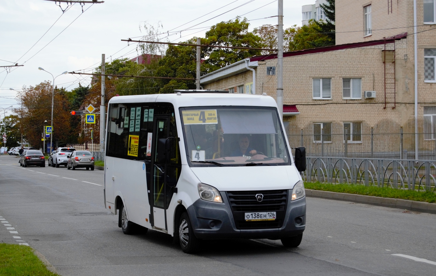 Ставропольский край, ГАЗ-A64R42 Next № О 138 ЕН 126