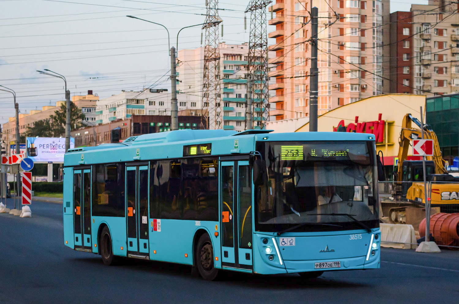 Санкт-Петербург, МАЗ-203.947 № 38515