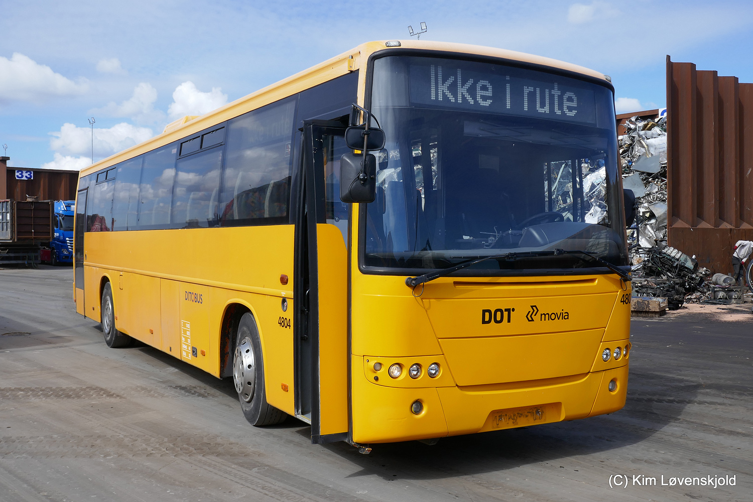 Дания, Volvo 8700 № 4804