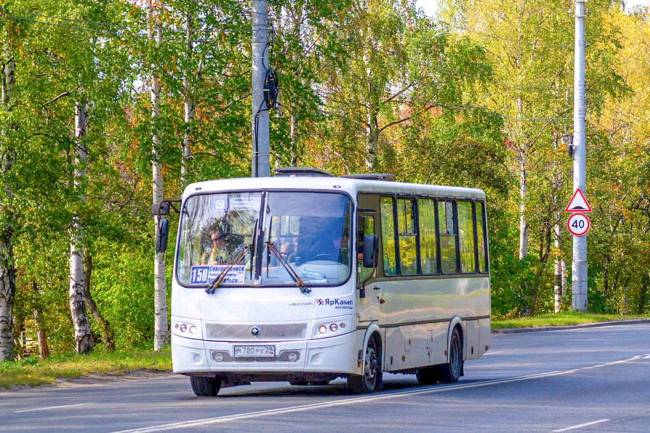 Архангельская область, ПАЗ-320412-05 "Вектор" № М 780 РХ 29