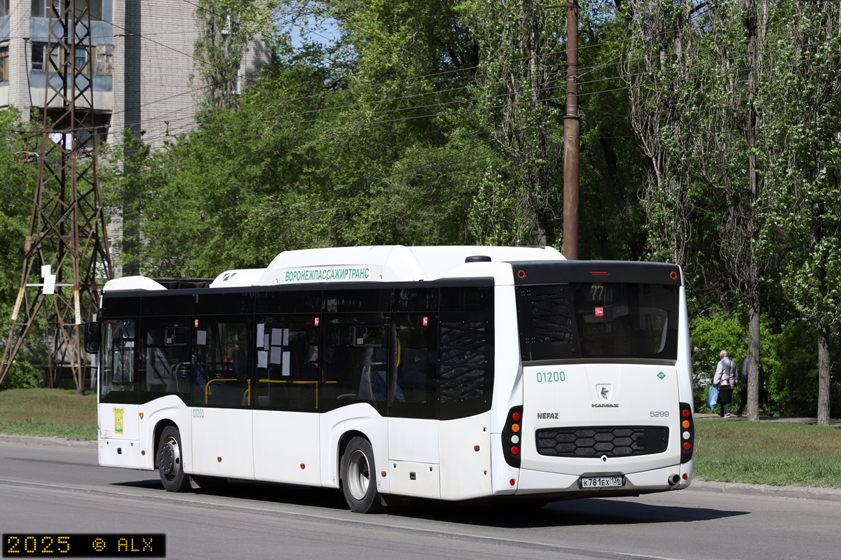 Воронежская область, НефАЗ-5299-40-57 (CNG) № 01200