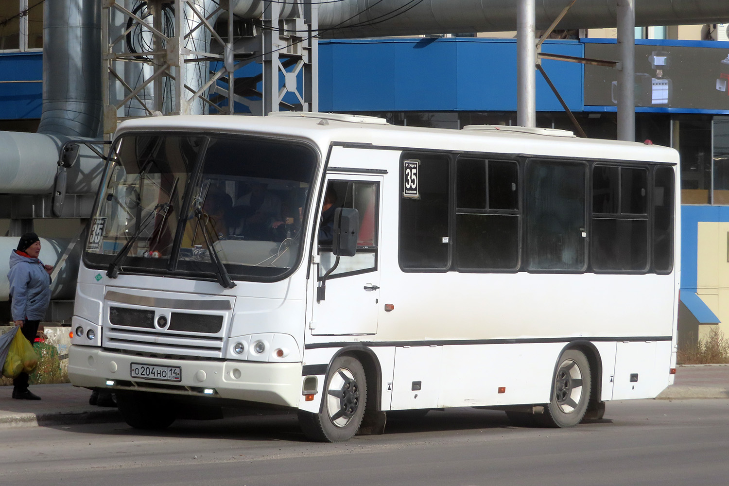 Саха (Якутия), ПАЗ-320302-11 № О 204 НО 14