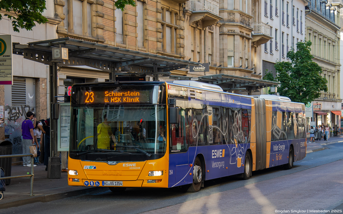 Гессен, MAN A23 Lion's City G NG363 № 354