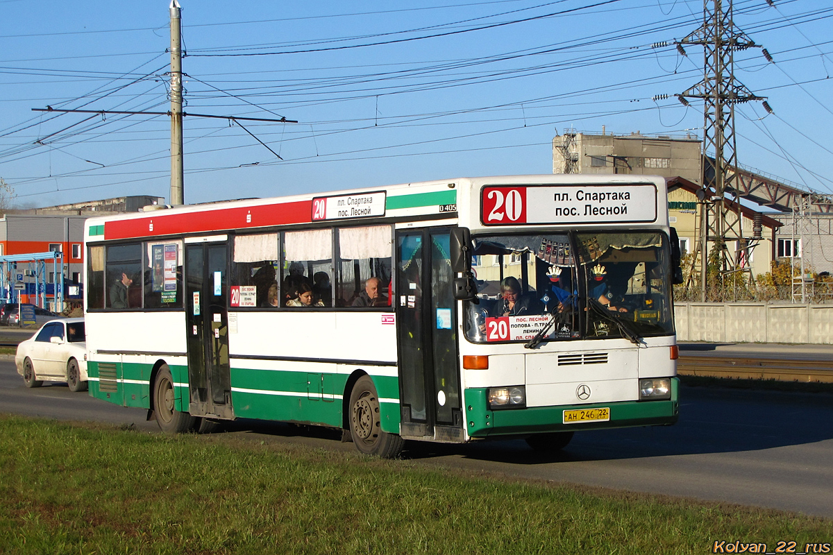 Алтайский край, Mercedes-Benz O405 № АН 246 22