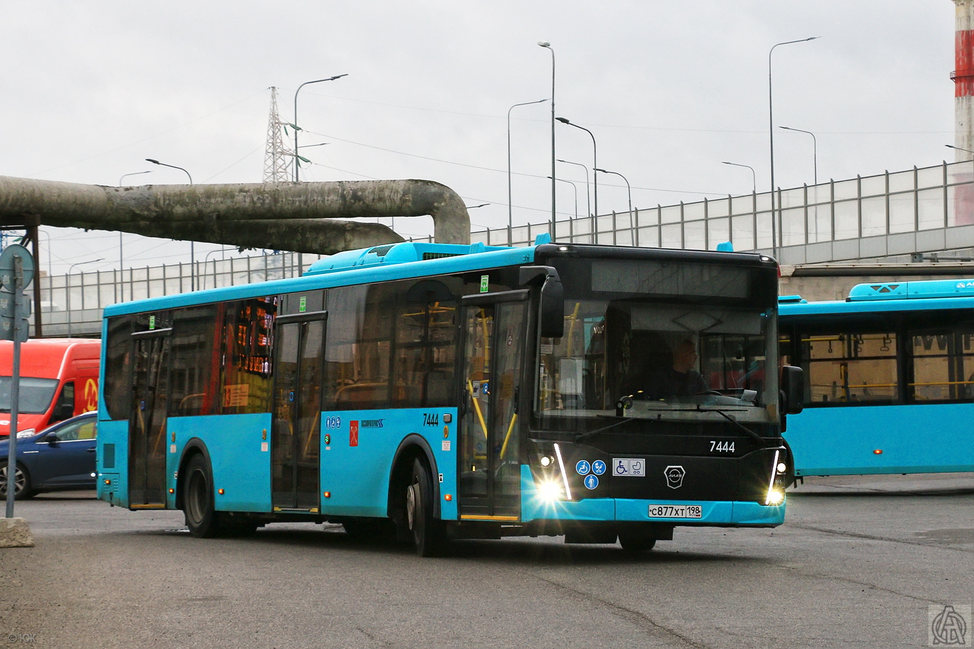 Санкт-Петербург, ЛиАЗ-5292.65 № 7444