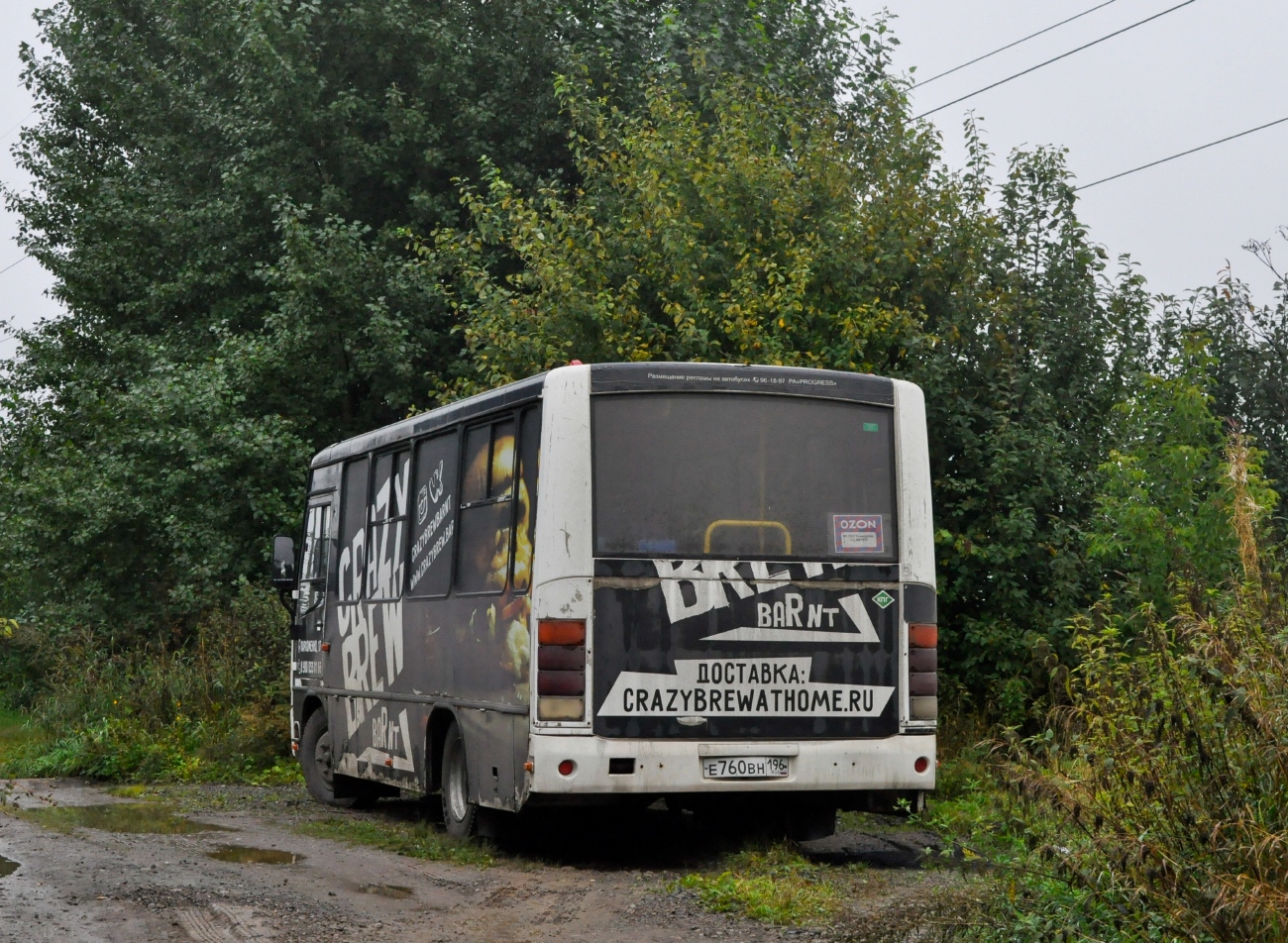 Свердловская область, ПАЗ-320302-11 № Е 760 ВН 196