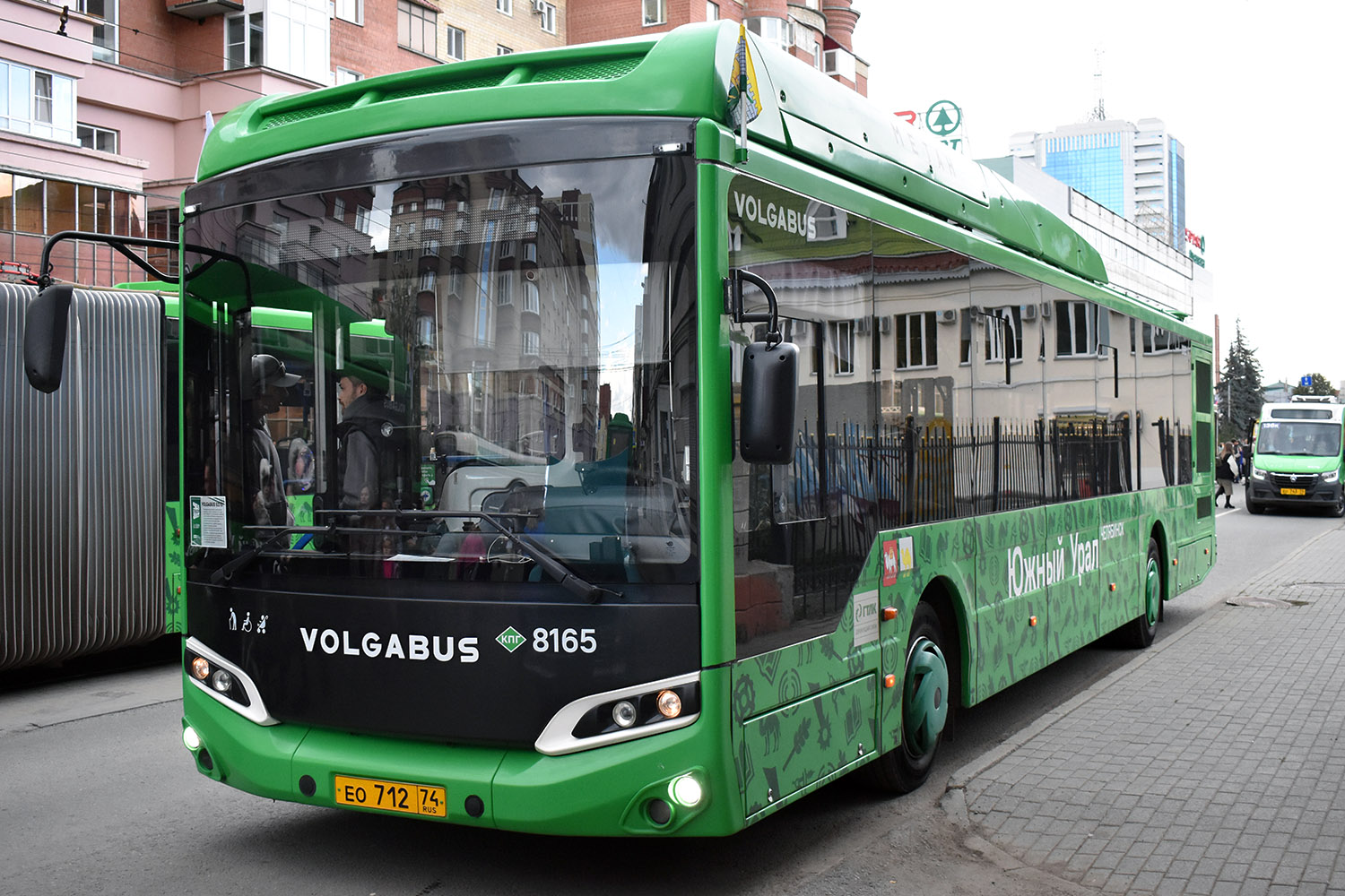 Челябинская область, Volgabus-5270.G2 (CNG) № 8165; Челябинская область — ЧелТранспортФест 2025