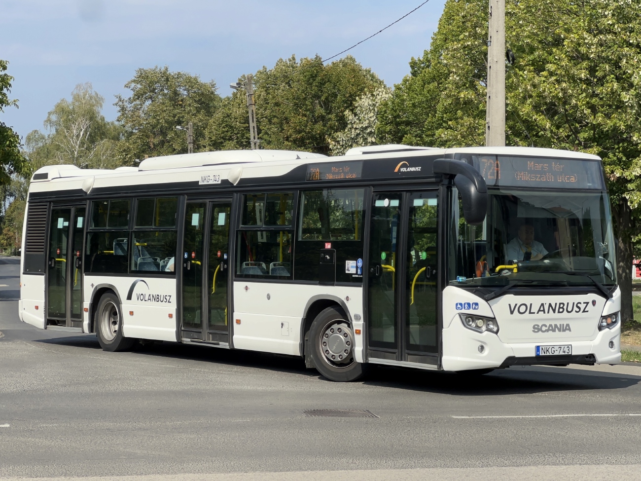 Венгрия, Scania Citywide LF № NKG-743